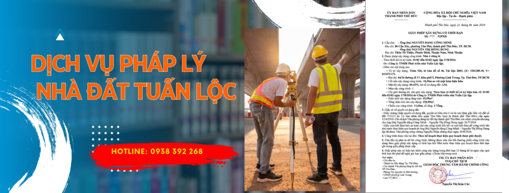 Dịch vụ xin phép xây dựng, hoàn công HCM