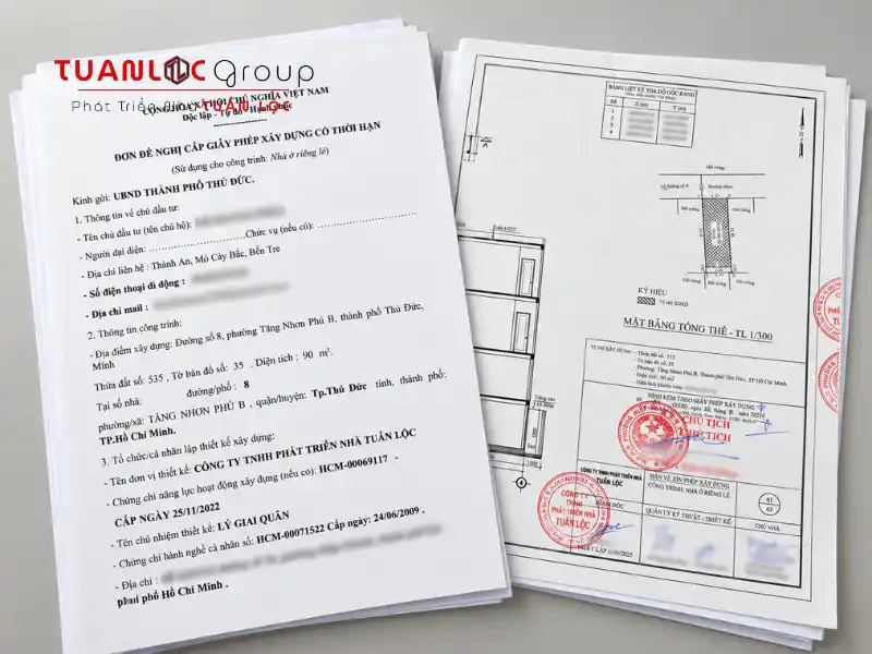 Xin Phép Xây Dựng Phường Tam Bình Trọn Gói Chuẩn Xác 2026 4 Bộ hồ sơ xin phép xây dựng phường Tam Bình thường bao gồm đơn đề nghị và bản vẽ kỹ thuật kiến trúc