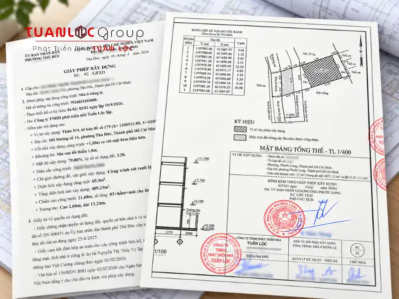 Dịch Vụ xin phép xây dựng Linh Đông Bao Duyệt Hồ Sơ Khó 3 Đo đạc và xác định lại tọa độ ranh đất là bước quan trọng khi xử lý hồ sơ xin phép xây dựng Linh Đông bị sai hiện trạng