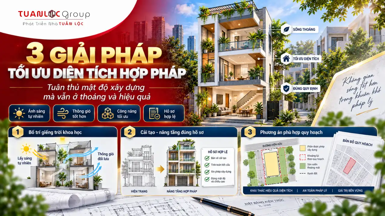 Quy Định Mới Nhất Về mật độ xây dựng Thủ Đức Và Lộ Giới Hẻm 2026 5 Giải pháp tối ưu mật độ xây dựng Thủ Đức bằng giếng trời, cải tạo và phương án phù hợp quy hoạch