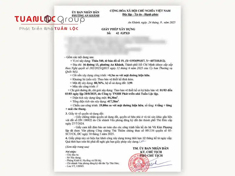 Dịch Vụ Xin Phép Xây Dựng Thảo Điền Bao Duyệt Hồ Sơ Khó 3 Giấy phép là căn cứ pháp lý cần thiết đối với các công trình thuộc diện phải xin phép xây dựng Thảo Điền trước khi thi công