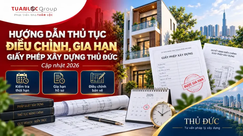 Hướng Dẫn Thủ Tục Điều Chỉnh, Gia Hạn Giấy Phép Xây Dựng Thủ Đức