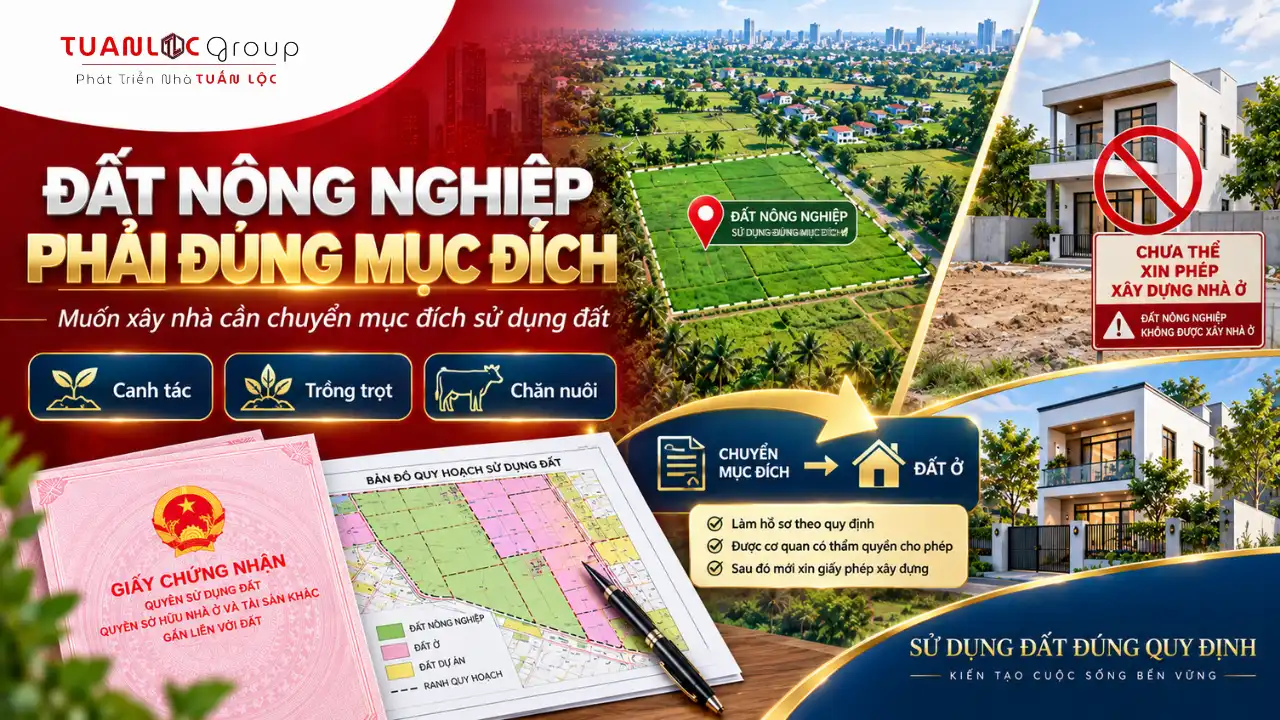 Giải Đáp Về Việc xây nhà trên đất nông nghiệp Thủ Đức 2026 3 Quy định về sử dụng đất nông nghiệp trước khi xây nhà tại Thủ Đức