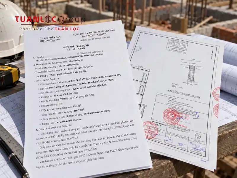 Thi công đúng nội dung giấy phép giúp chủ đầu tư hạn chế nguy cơ xử phạt, tháo dỡ và khó hoàn công tại phường An Khánh