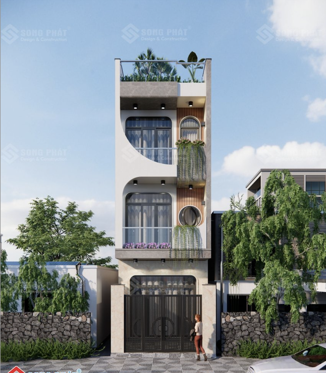 Xây nhà mới tại phường Hiệp Bình 